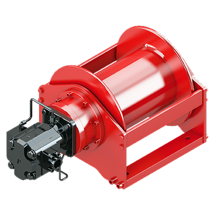 Hydraulic hoisting winch A81
